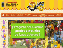 Tablet Screenshot of divertidisimo.com.mx